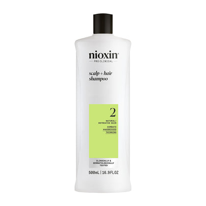 Nioxin Pro Clinical Scalp + Hair Thickening System 2 Shampoo