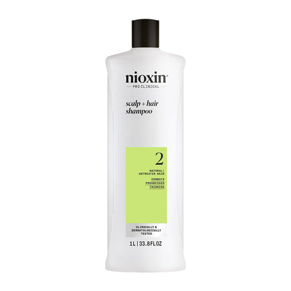 Nioxin Pro Clinical Scalp + Hair Thickening System 2 Shampoo
