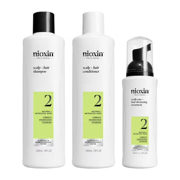 Nioxin Pro Clinical Scalp + Hair Thickening System 2 Spring Gift Set