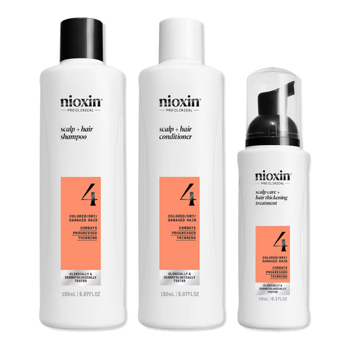 Nioxin Pro Clinical Scalp + Hair Thickening System 4 Spring Gift Set