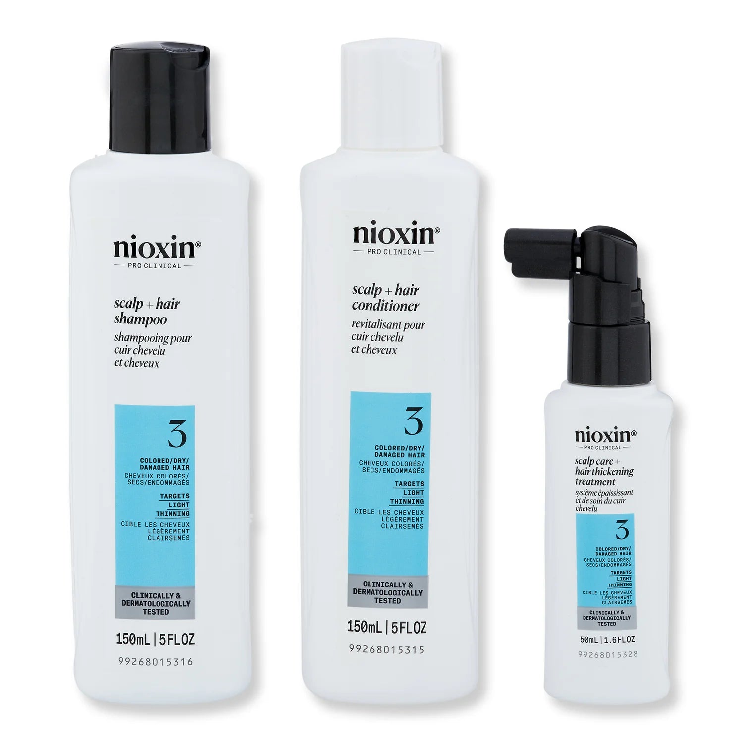 Nioxin Pro Clinical Scalp + Hair Thickening System 3 Spring Gift Set